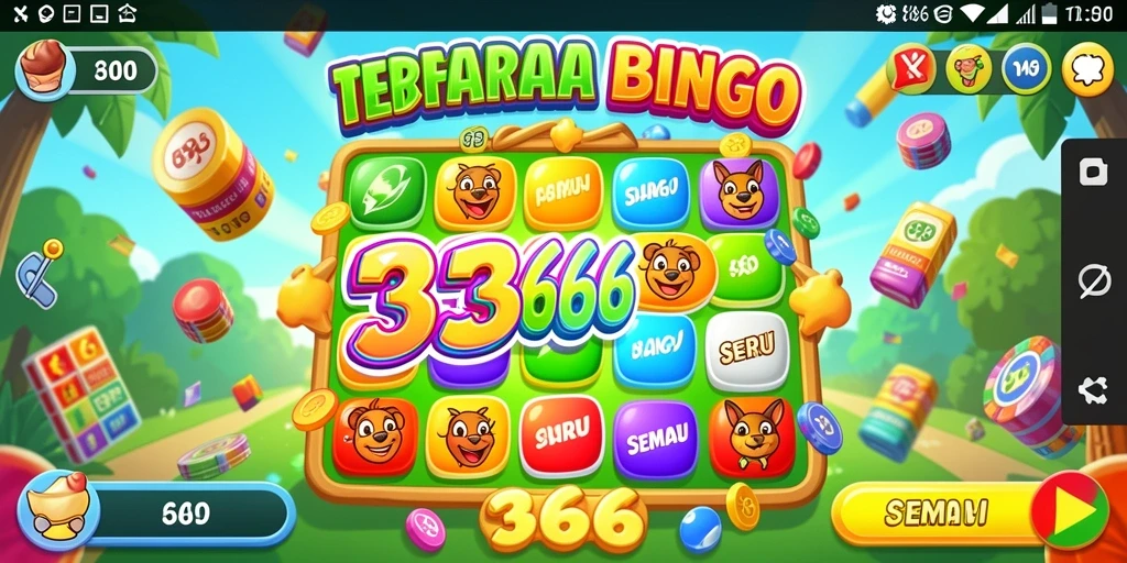 Tampilan gameplay menarik dalam permainan Bingo 333666.