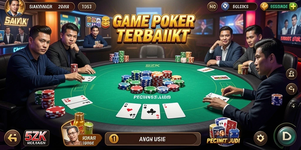 Screenshot gameplay Poker 5ZK yang menarik dan penuh aksi.