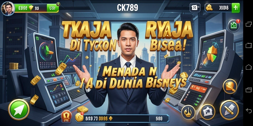 Screenshot CK789 menampilkan gameplay dalam membangun bisnis Tycoon.