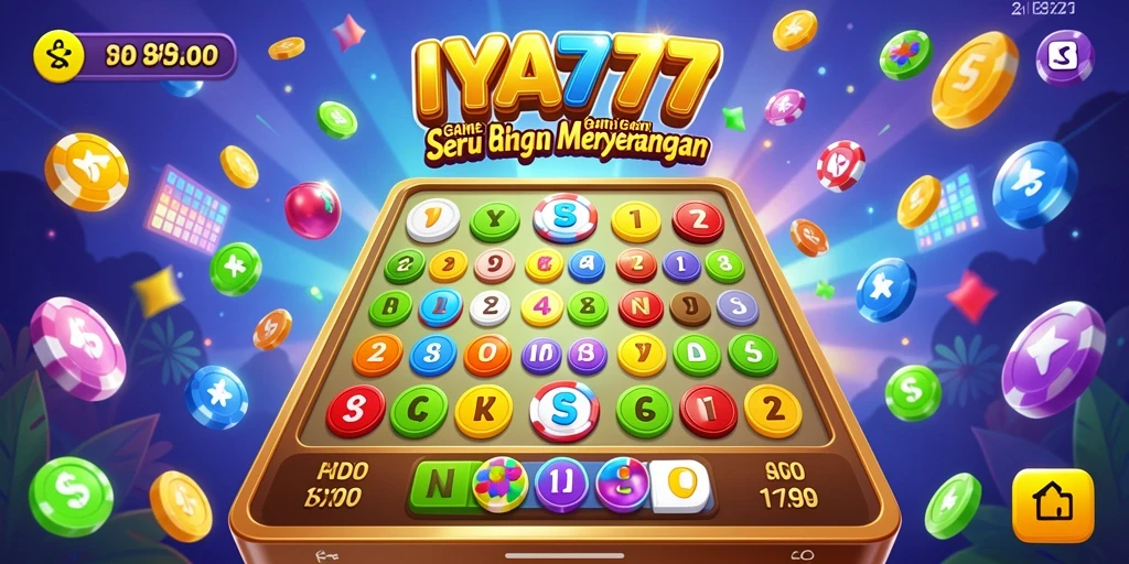Tampilan gameplay seru di IYA777 dengan fitur Bingo yang menarik.