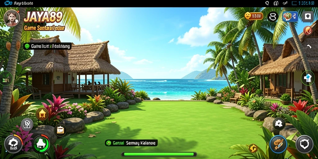 Tampilan gameplay yang cerah dan menarik dari JAYA89.