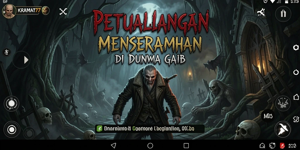 Tangkapan layar mendebarkan dari gameplay KRAMAT77 yang penuh ketegangan.