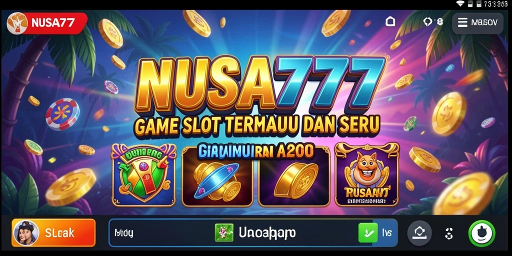 Screenshot gameplay NUSA777 yang menampilkan slot yang menarik dan interaktif.