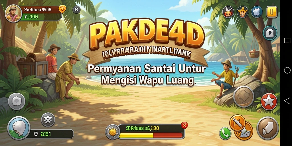 Tampilan gameplay PAKDE4D yang menarik dan penuh aksi.