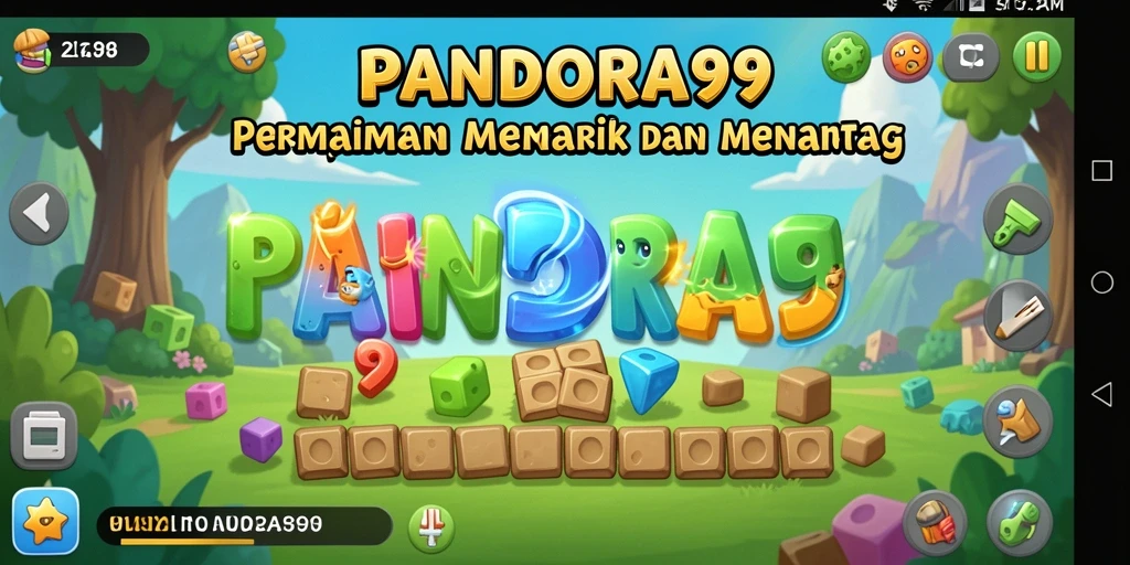 Gameplay menarik PANDORA99 dengan berbagai teka-teki menantang.