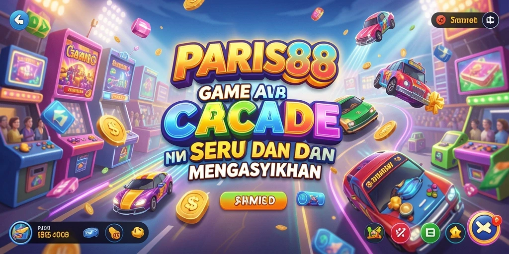 Screenshot PARIS88 menampilkan aksi gameplay Arcade yang intens.