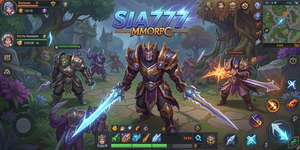 Gameplay seru SIA777 dalam dunia MMORPG yang menawan.
