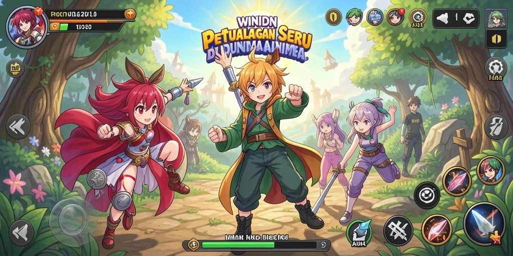 Tampilan menarik dari gameplay WINIDN yang penuh aksi.